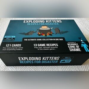 Exploding Kittens Recipes for Disaster -Party/Family Card Game for Kids & Adults